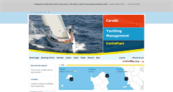 Desktop Screenshot of northsardiniasail.it